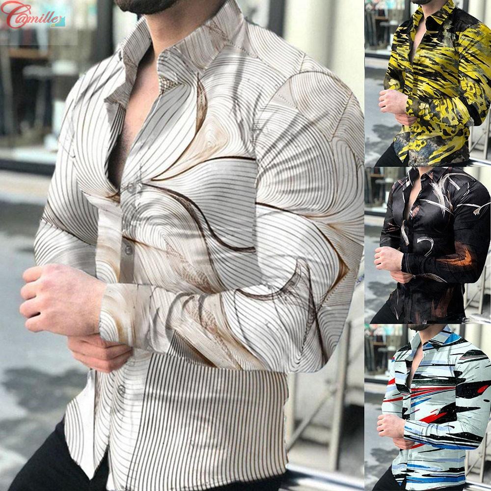 Camisa estampada para hombre