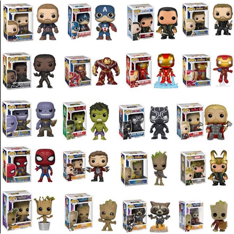 Muñecos funko store pop marvel