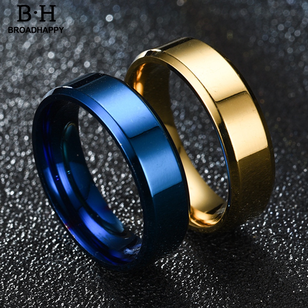 ▷ Anillos para Hombre de Acero Inoxidable