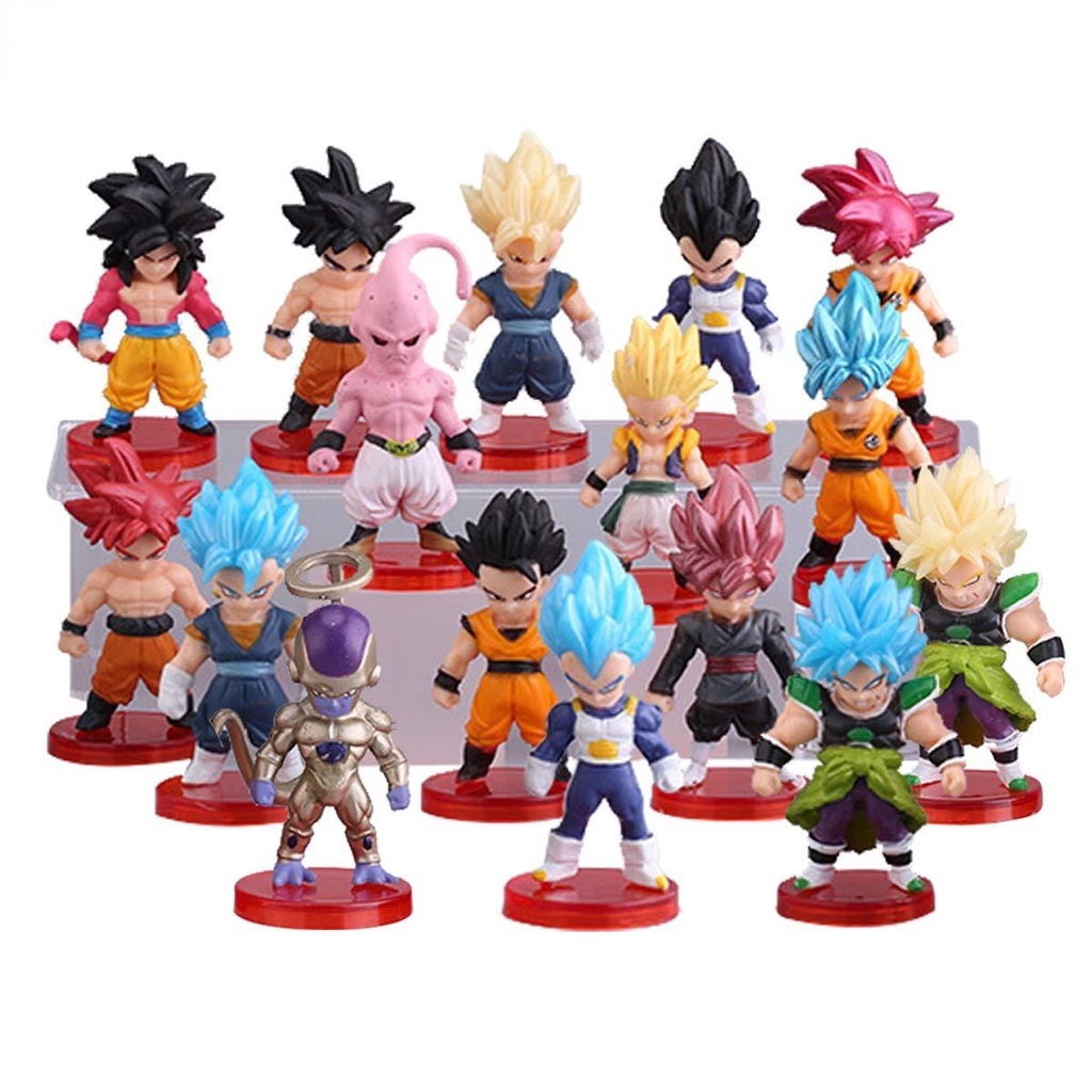 Muñecos de dragon store ball z coleccionables