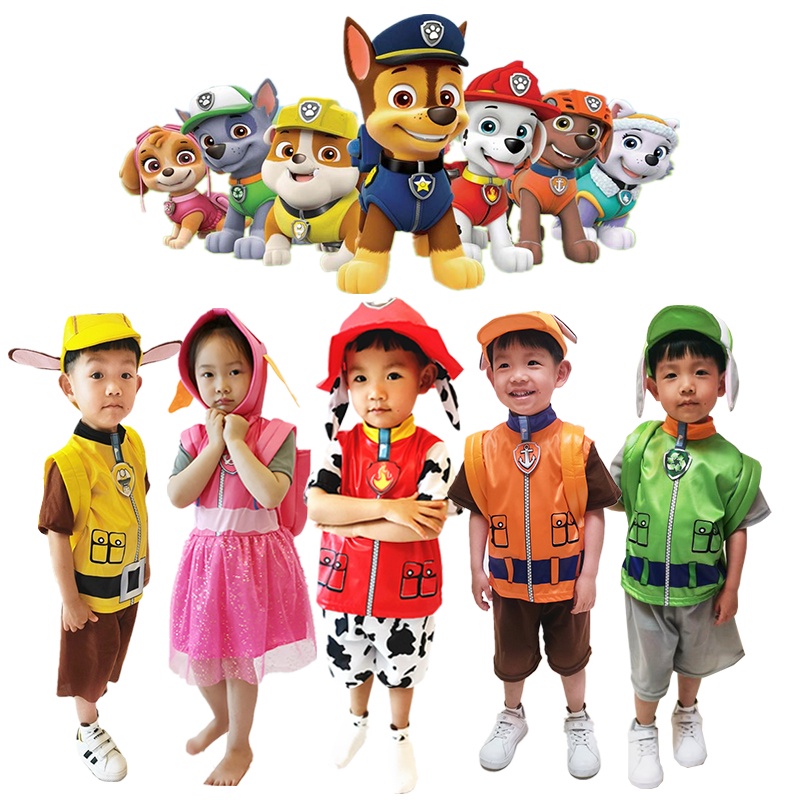 Disfraz Paw Patrol Chase Good talla 3-4 años Niño : : Juguetes y  juegos