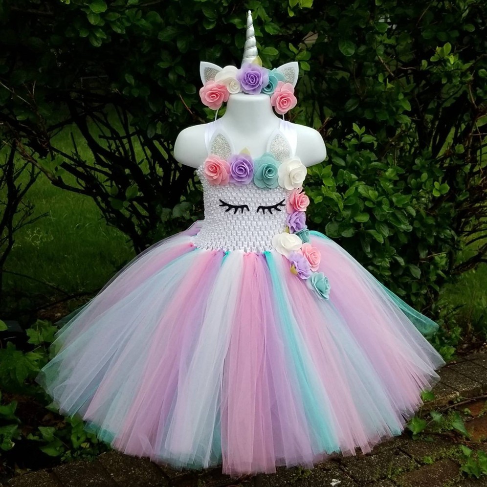 DISFRAZ UNICORNIO TUTU BEBE