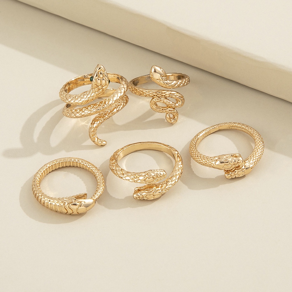 Anillos de discount vibora de oro