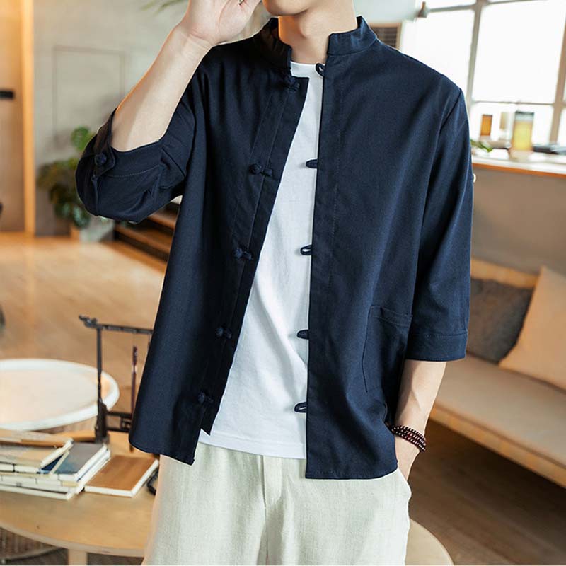 Camisa discount kimono hombre