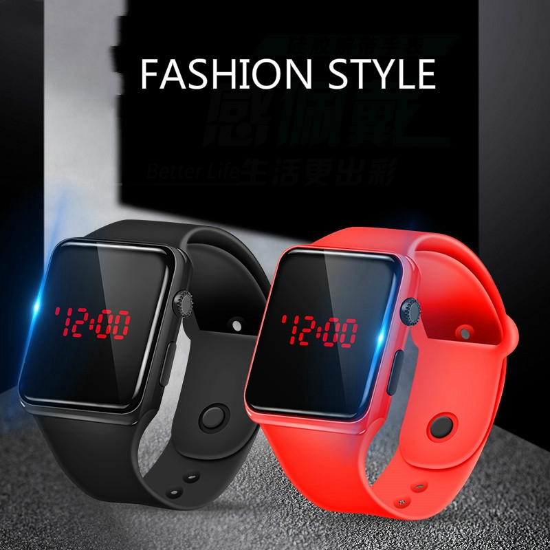 Reloj Digital LED Moda Deportiva Unisex Relojes Casual Relo