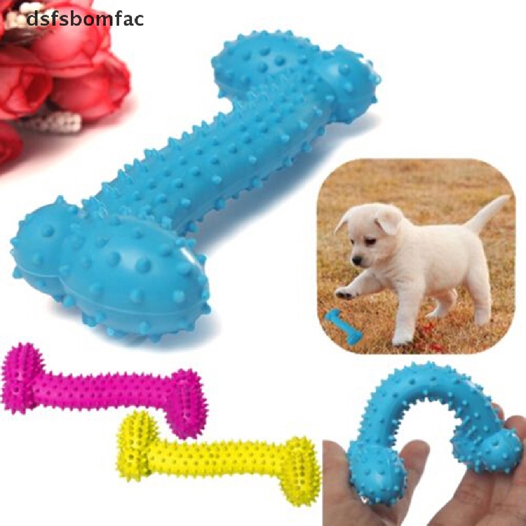 Juguete de Goma para Perro - Hueso Rosa