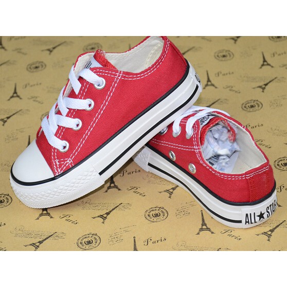 Converse rojos para niña hot sale