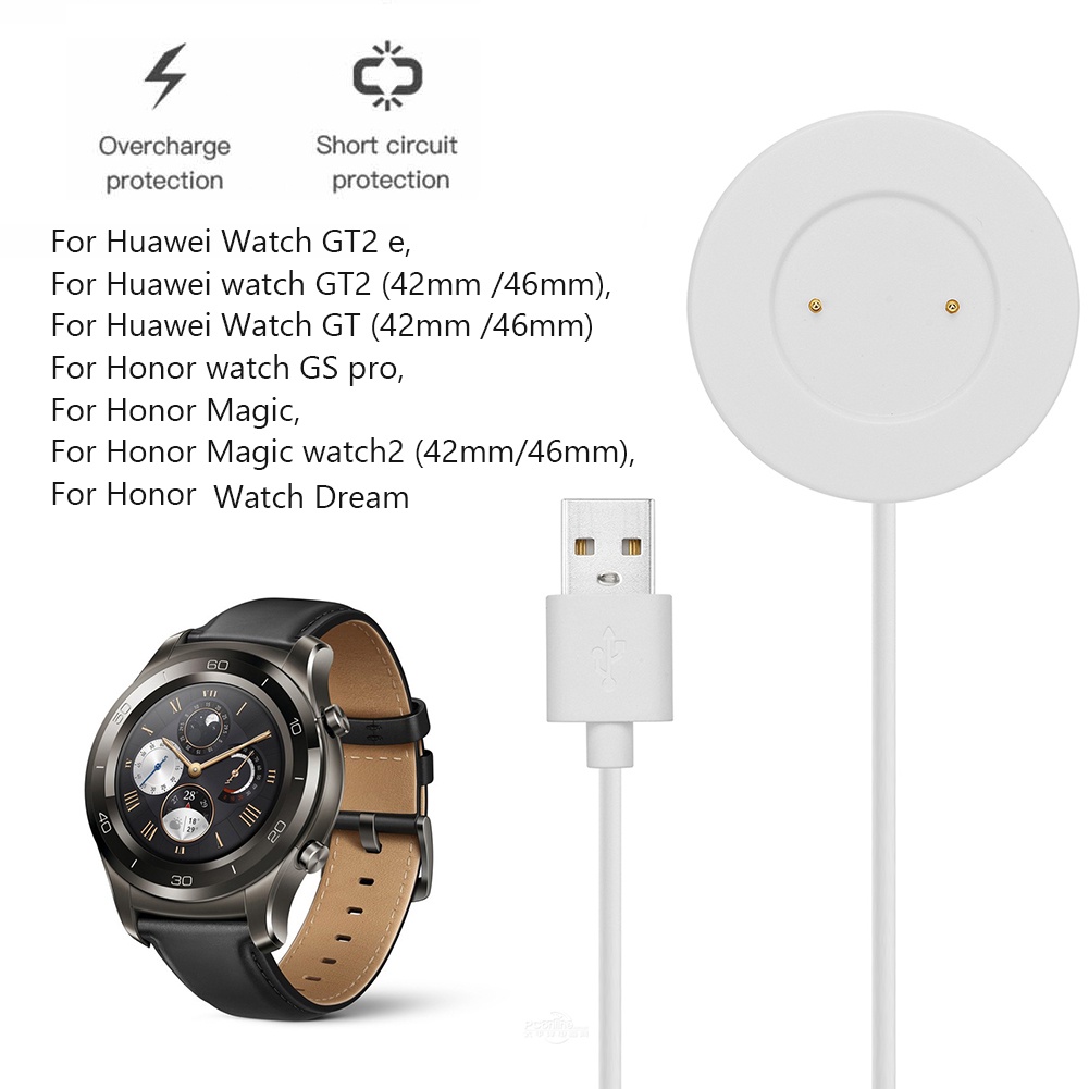 Cargador USB para Amazfit GTR 42mm 47mm base de carga Huawei Watch GT2 GT  Honor
