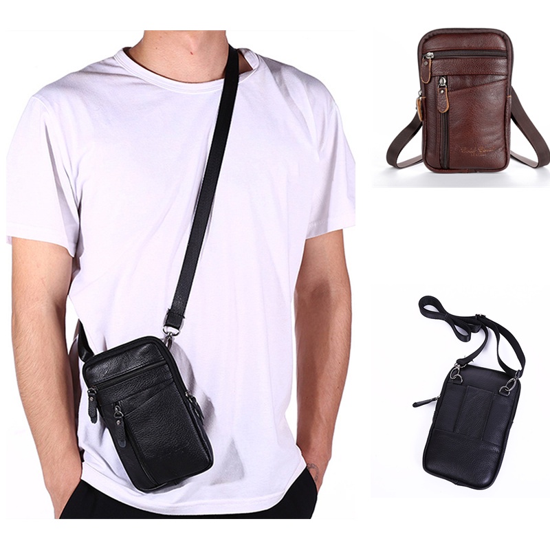 Bolsos para best sale hombre pequeños