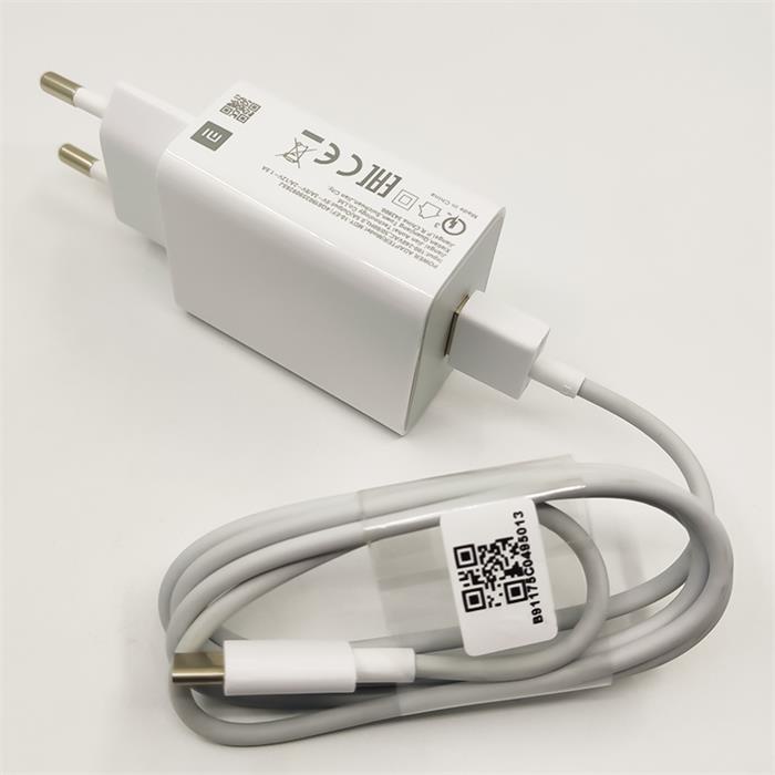 Para Xiaomi Cargador Rápido QC3.0 18W Adaptador De Carga Rápida Tipo C  Cable Para Mi 12 11 10 10T 9 X3 F3 Note10 Lite Redmi Note 11 10 9 8 Pro