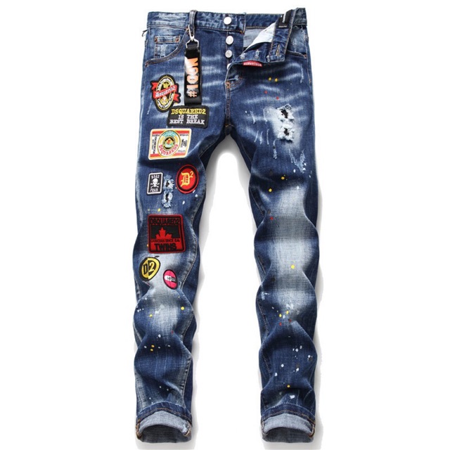 BTMV Dsquared2 jeans D2 De Alta Calidad slim fit denim Shopee