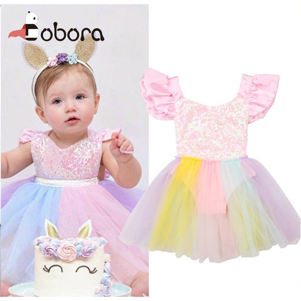 Bebe vestido de hot sale unicornio