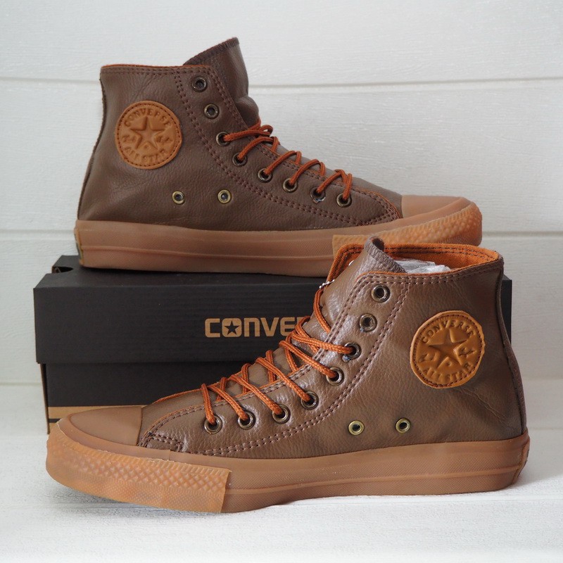 Converse discount cuero marron