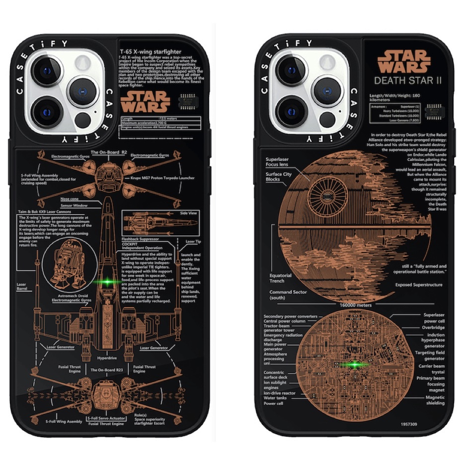 Funda para iPhone 12 Pro Max Oficial de Star Wars Patrón Cascos - Star Wars