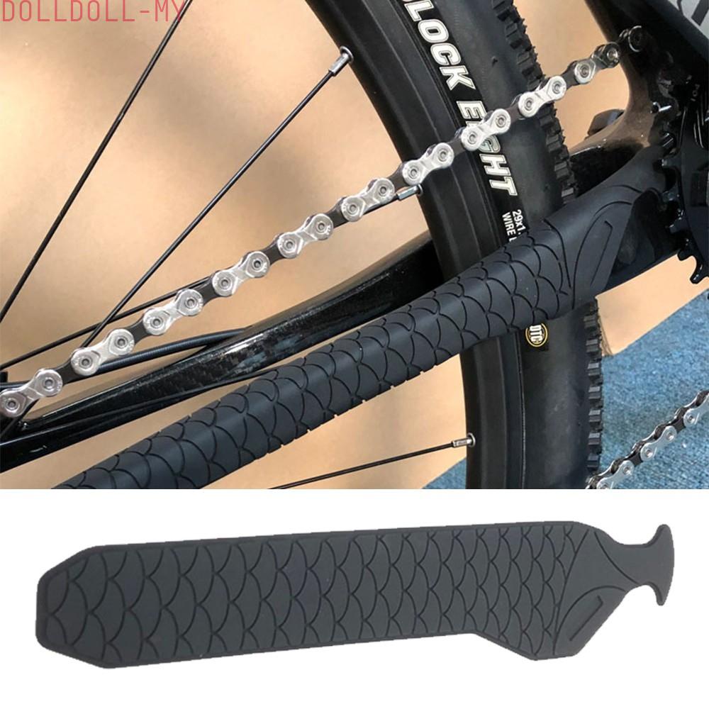 Marco de carretera de silicona 3D MTB Protección resistente a los arañazos  Cadena de bicicleta MTB Protectores publicados de la bicicleta Cubi Los  36x7cm Macarena Protector de cuadro de bicicleta