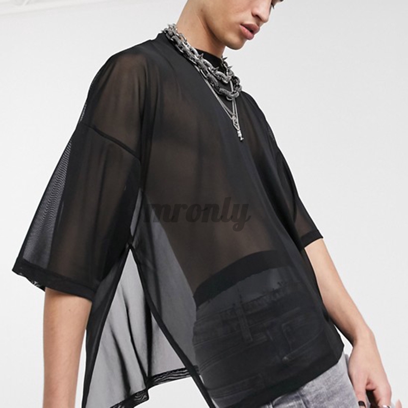 Camisas transparentes para discount hombres