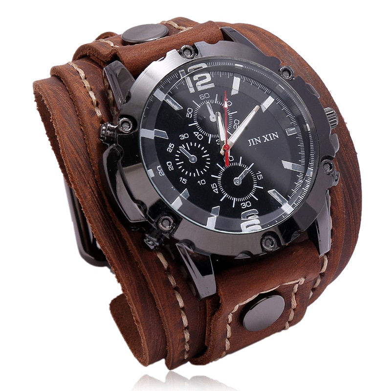 Reloj cuero online hombre