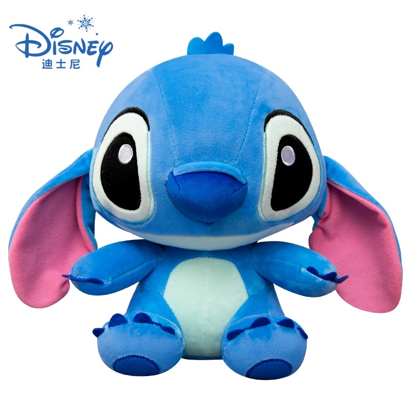 Muñecas De Peluche De Punto Rosa Azul Anime Juguetes Lilo Y Stitch 20CM Stich  Regalos De Navidad