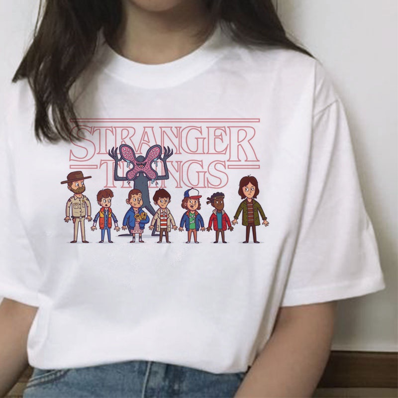 Camiseta stranger best sale things niña