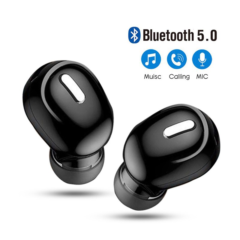 Kit Manos Libres Mini Bluetooth 5.0 montado en la oreja