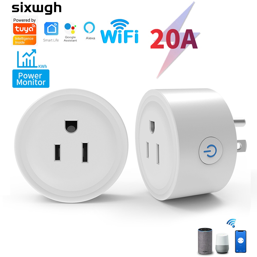 Tuya Touch Smart WiFi Switch con toma de 16A y control por voz