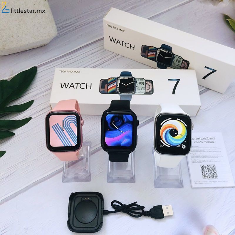 i7 Pro max Smart Watch Series 7 - Reloj inteligente impermeable para  teléfonos Android, oxígeno en sangre, fitness, deportes y seguimiento del  sueño : : Electrónicos