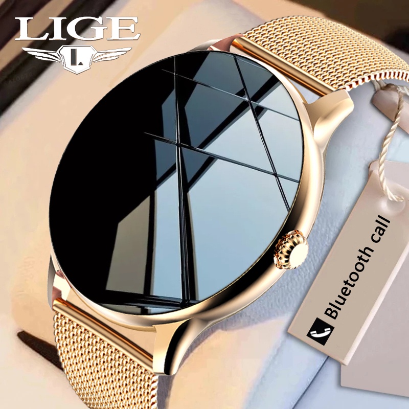 LIGE NFC Smart Watch Para Hombres BT Responder Llamadas Relojes  Impermeables Rastreador De Fitness Deportivo Smartwatch Man Relogio  Masculino Para Android IOS