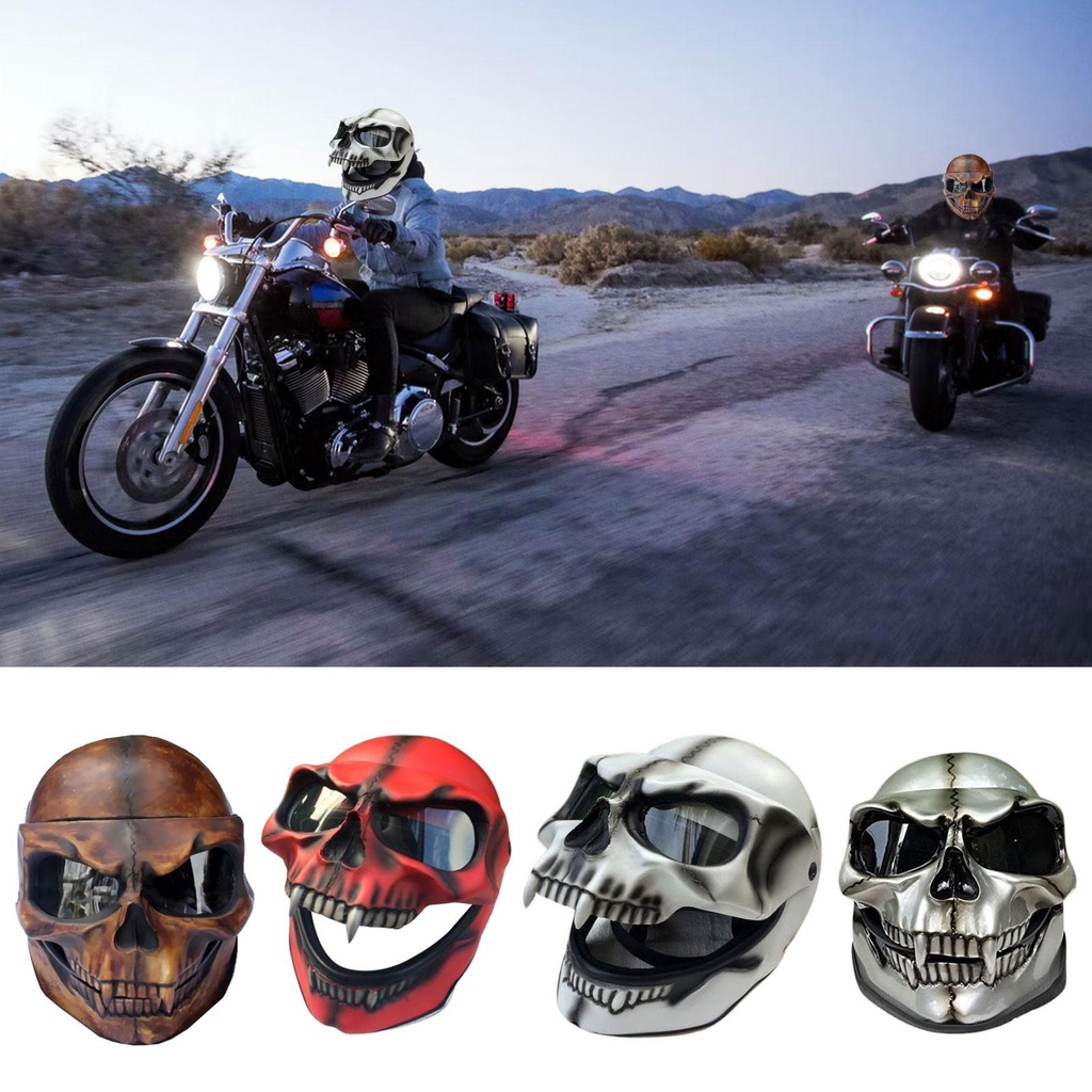 Cascos de calavera online para moto