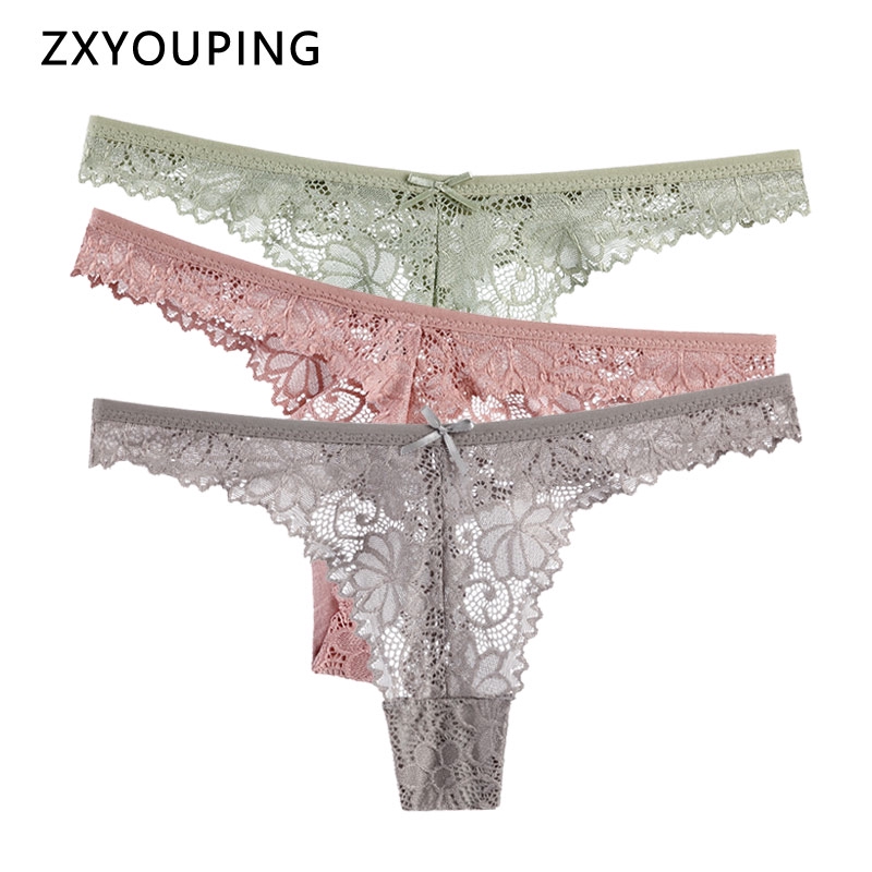  XQLSRJ Bragas de cintura baja sexy para mujer, sin costuras,  ropa interior, bragas de encaje, tanga, tanga (color: blanco, tamaño:  mediano) : Ropa, Zapatos y Joyería