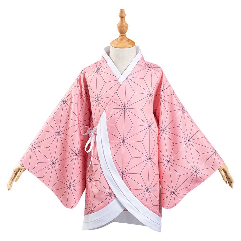 Demon Slayer:Kimetsu no Yaiba Kamado Nezuko Cosplay Disfraz Niños Kimono  Abrigo | Shopee Colombia