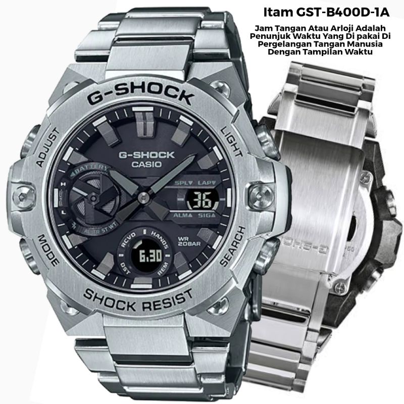 Casio g shock online acero