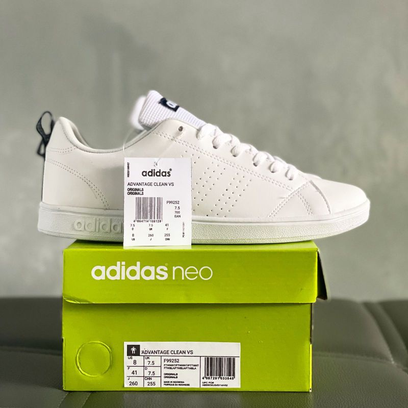 Cilios Subtropical famoso Adidas NEO ADVANTAGE blanco azul marino ORIGINAL zapatos de mujer para  hombre | Shopee Colombia