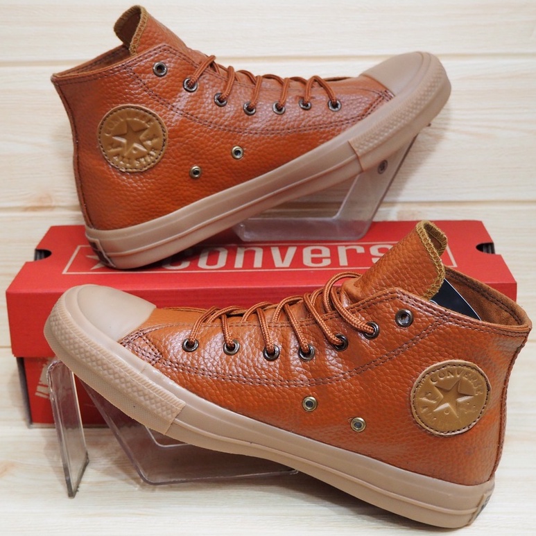 Converse 2024 rojos cuero