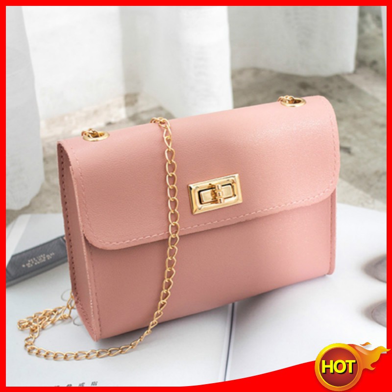 Bolso Pequeño Casual Para Mujer Rosa