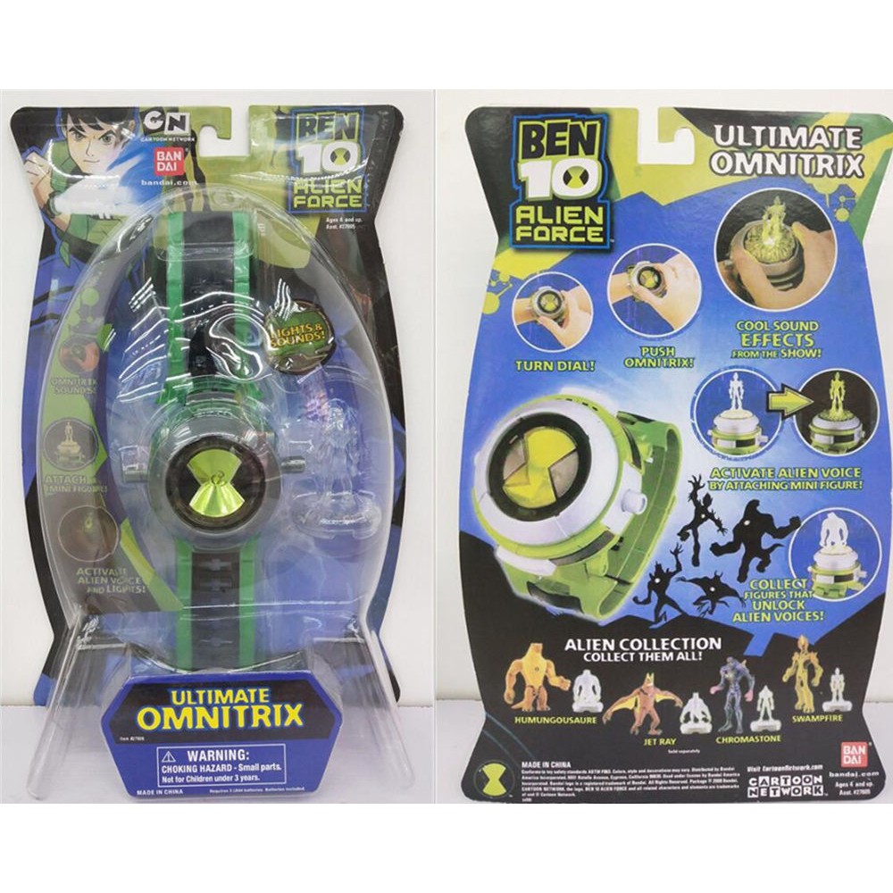 Omnitrix de juguete de ben 10 alien outlet force