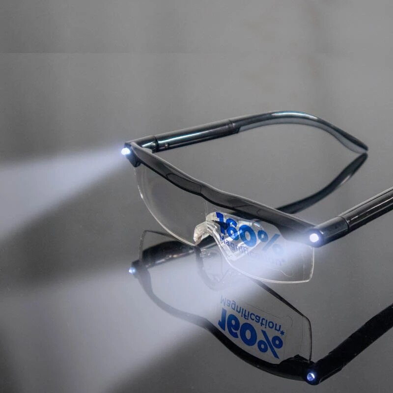 Gafas Lupa Vision De Aumento Con Luz TELEVENTAS COM