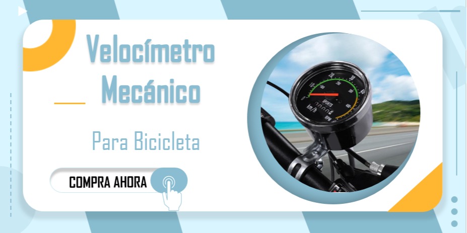 Velocímetro de bicicleta con odómetro analógico, apto para todas las  bicicletas