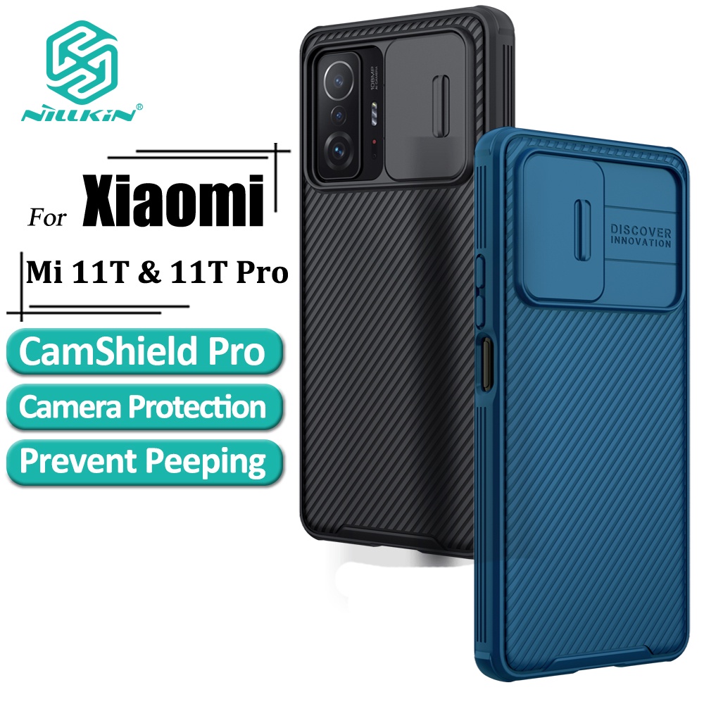 POCO X4 GT 5G Caso NILLKIN CamShield Slide Lente Protección Back Cove Para  Xiaomi