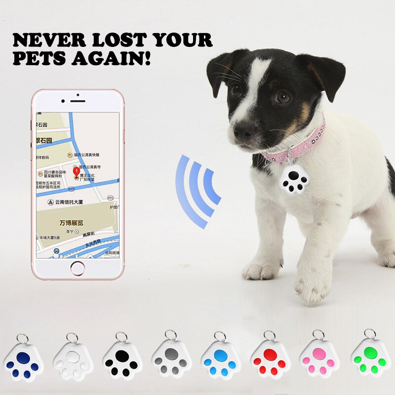 Rastreador GPS inteligente para perros y niños, rastreador de llaves  impermeable, localizador GPS portátil para mascotas, rastreador GPS para