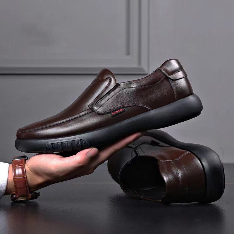 Zapatos De Hombre Nuevos Cuero Casuales Suave C modos Para Hombres