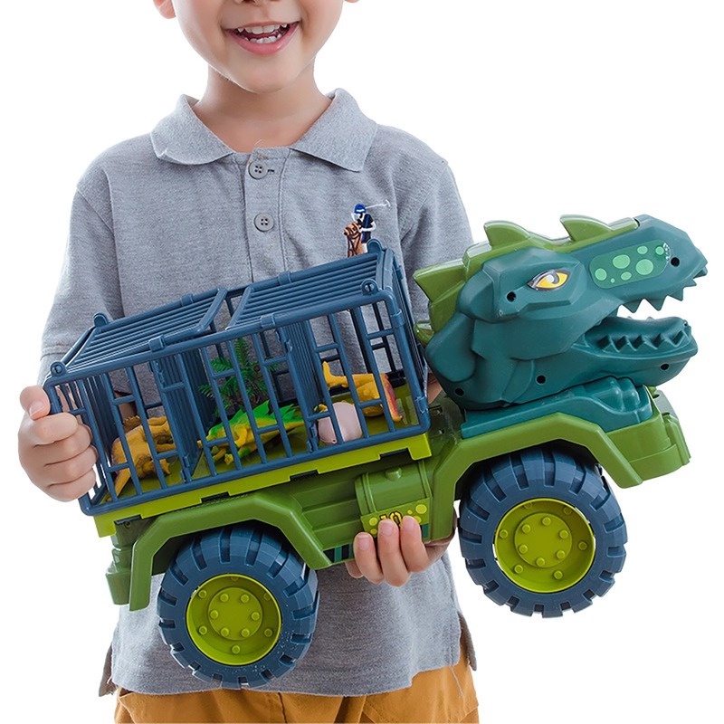 Juguetes para niñas de 1 a 2 años, camión transportador 7 en 1, juguetes  para niñas pequeñas, autos de juguete alimentados por fricción con luces y