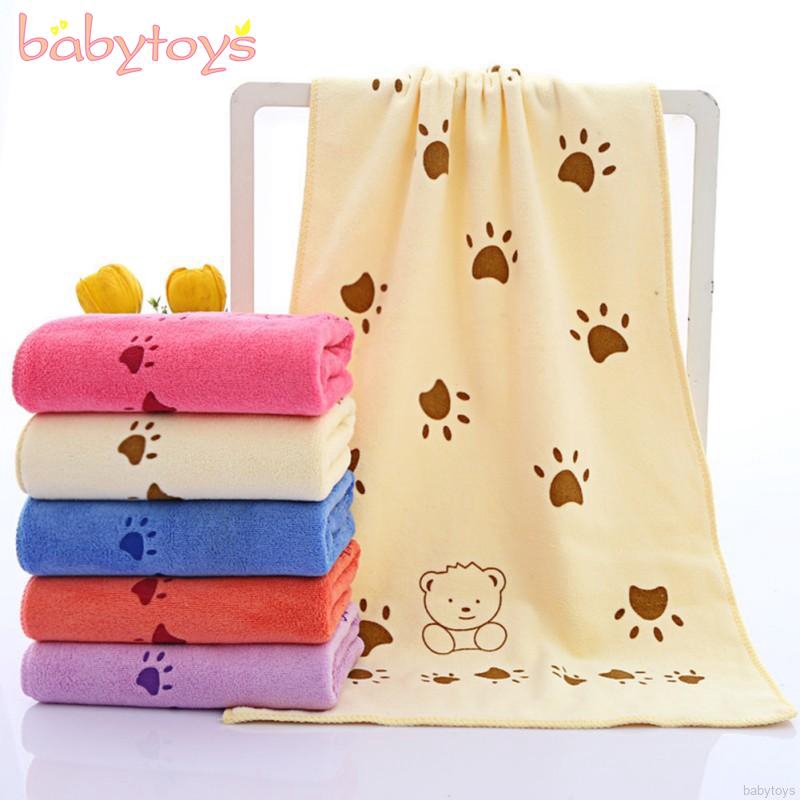 AnHua Toallas de algodón para niños de color aleatorio para niños, jardín  de infantes, lavado de cara de dibujos animados, toallas pequeñas, toalla