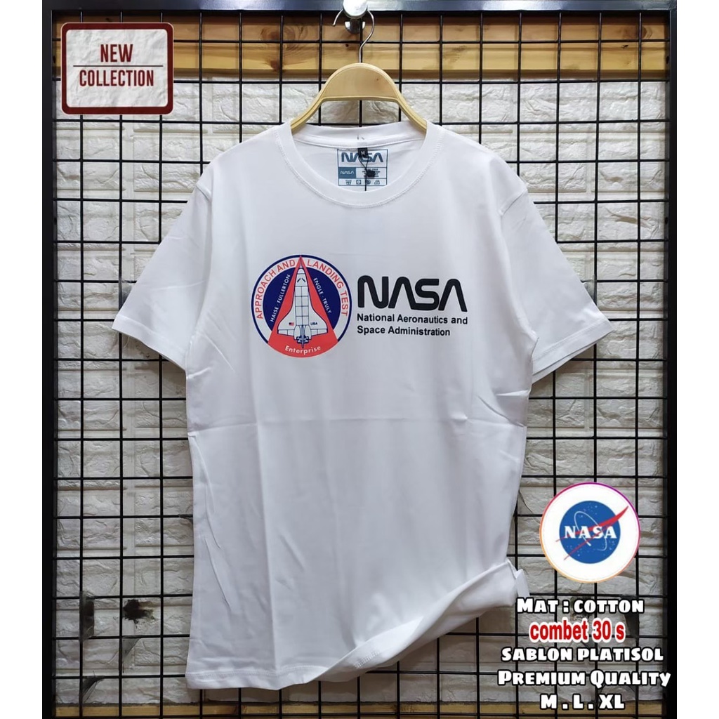 Camiseta manga corta NASA hombre