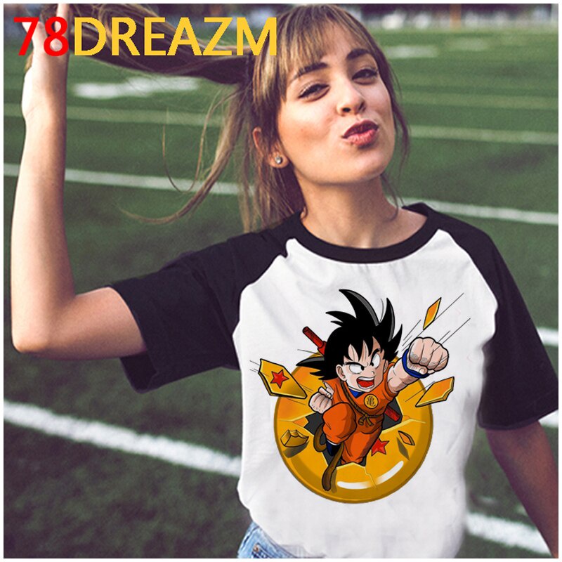 Camiseta dragon ball online mujer