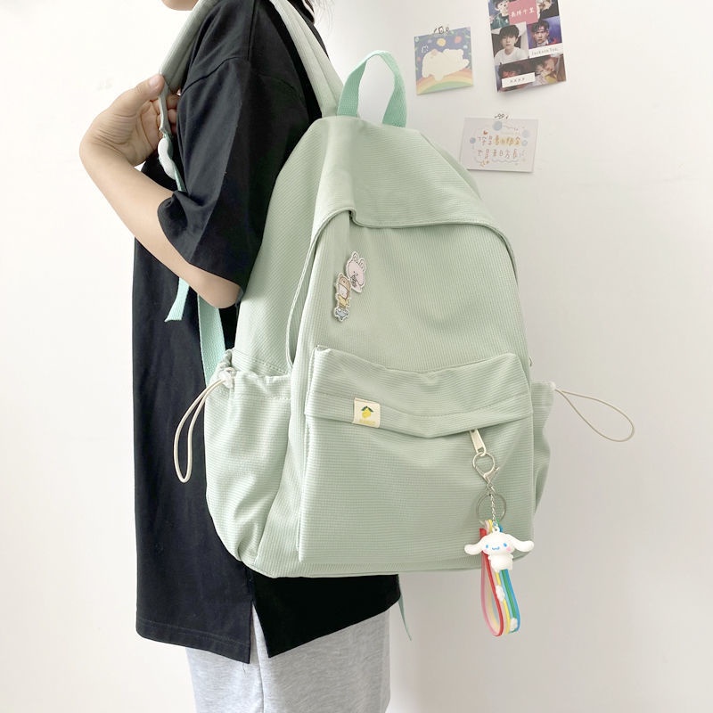 Bolso Mochila clásica de moda para mujeres y niñas, mochilas escolares de  gran capacidad para estudiantes sólidos