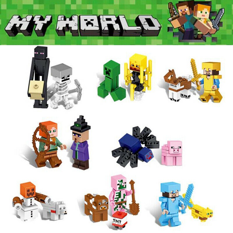 Muñequitos discount de minecraft