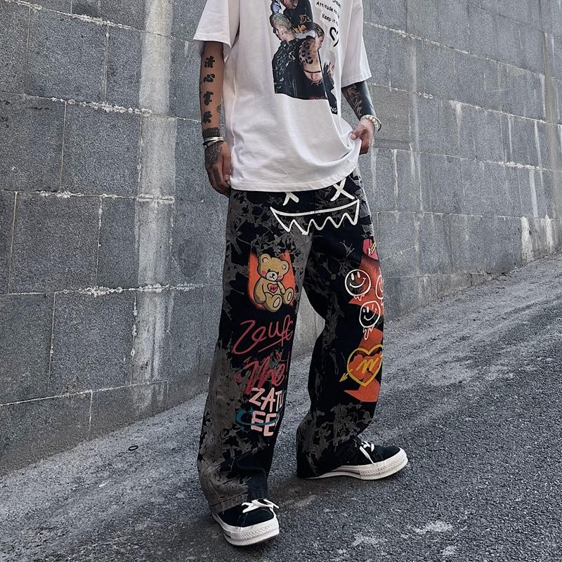 Pantalones de discount hip hop hombre