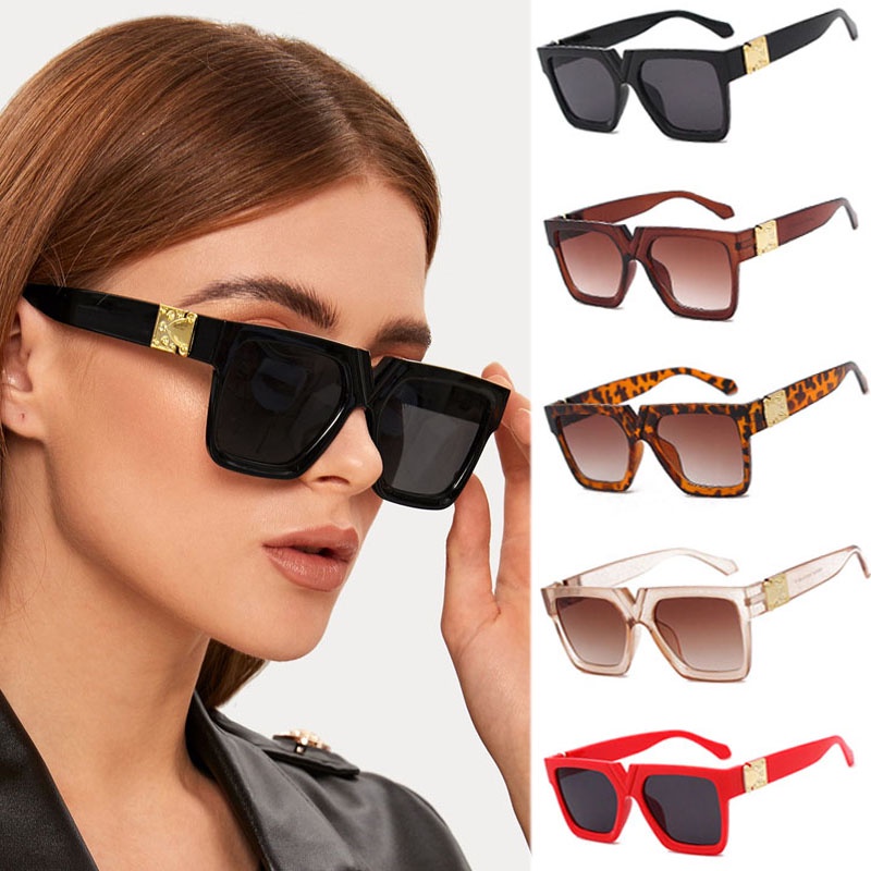 Señora ojo de gato gafas de sol personalidad clásico Unisex Vintage mujeres  gafas de moda cuadrado femenino hombres señoras famosa marca Retro moda  gafas de sol gafas de sol para mujeres hombres