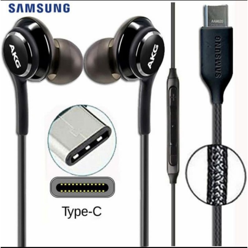 Samsung Galaxy AKG A33 5G A53 5G A80 A90 A8s Original tipo C auriculares manos libres auriculares