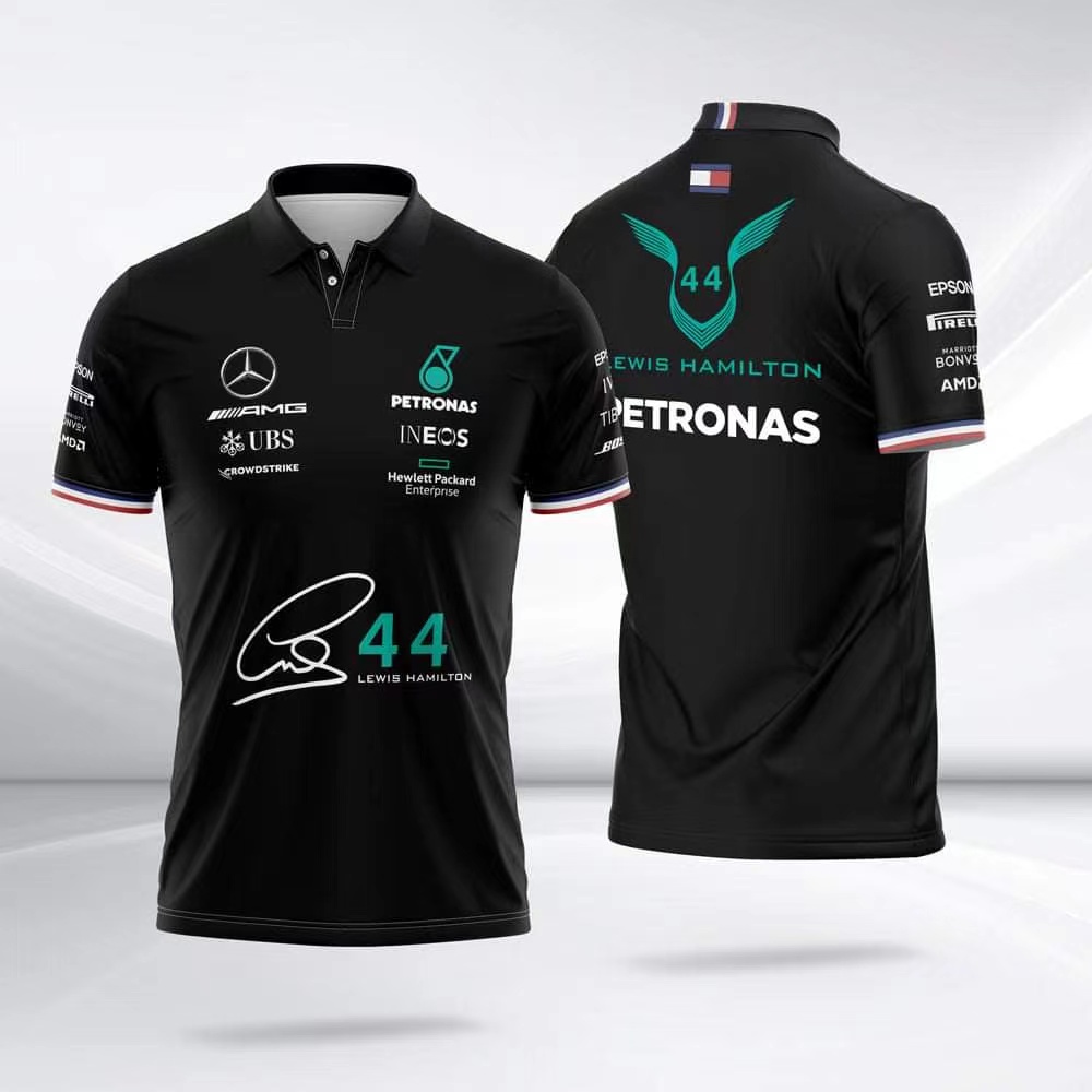 Camiseta Mercedes #Lewis Hamilton 44 2022 – Camisetas Futbol y Baloncesto